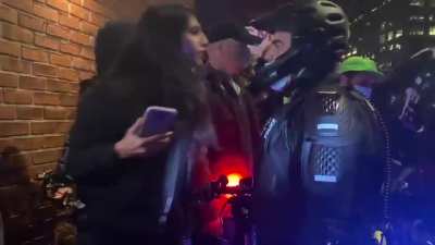 HMST after I spit on cop