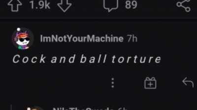 A short unfinished thing.