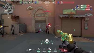 7 sec ace with ghost.