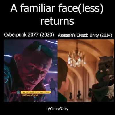 A Familiar Face(less) Returns