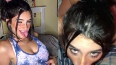 From TikTok To Sucking Cock 😈 ( Her Free Album In Comments )