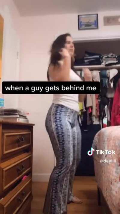 Imagine her grinding on your dick in these