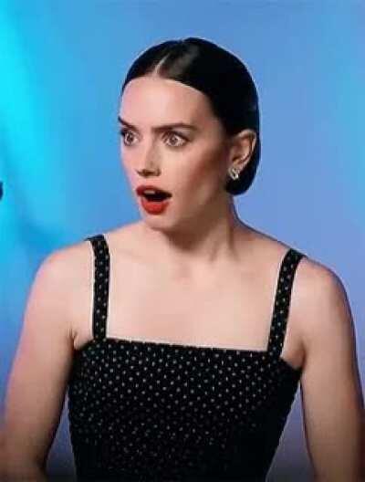 When Daisy Ridley sees how hard your cock is for her.