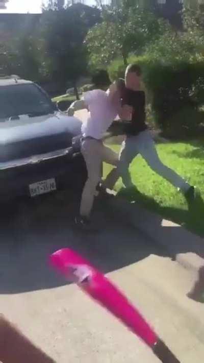 Bringing a bat to a fist fight