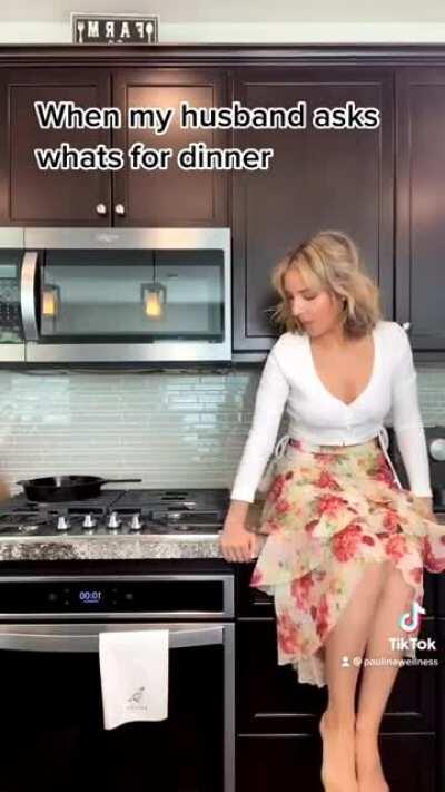 I know what I want for dinner