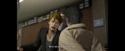 Don't get in the way of Kiryu😍