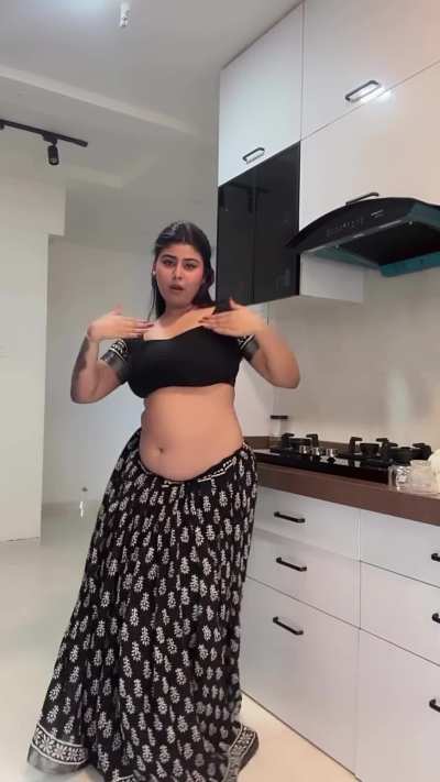Khushboo Patel voluptuous jiggly belly