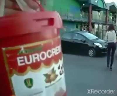 Least sexually assaulting chocolate spreader in serbia