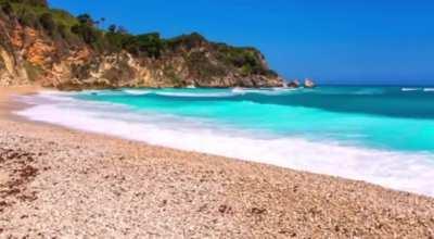 Nothing sus, just a peaceful beach