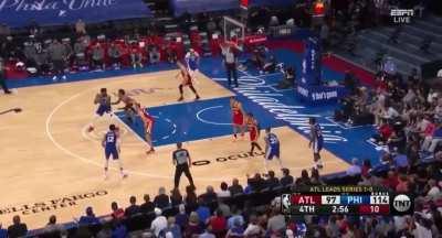 [Highlight] Embiid fadeaway for new playoff career high 40
