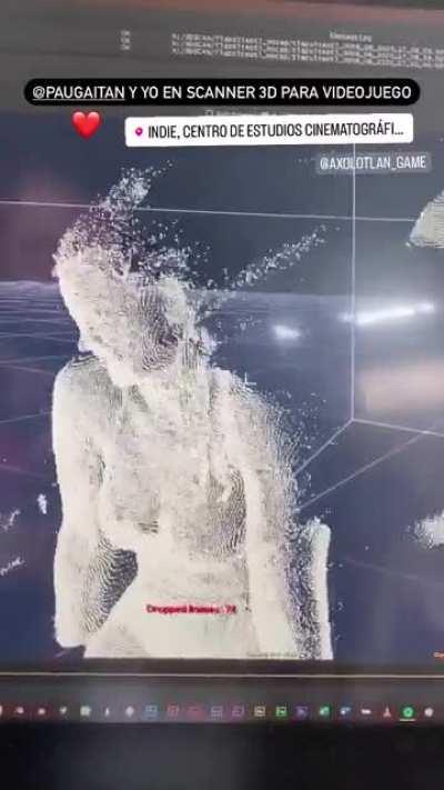 Paulina groped by her bf (in 3D image scanner) [source: her bf ig]