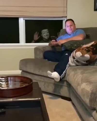 Guy Fawkes is watching.