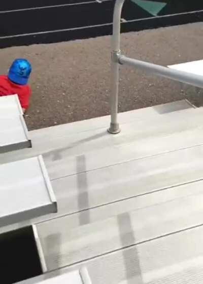 A bottle flip is harmless, right?