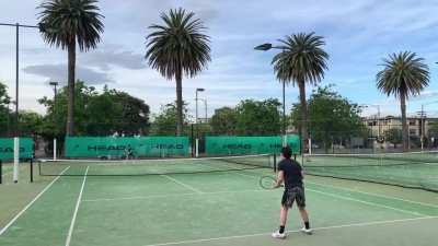 Roast my tennis form - 3 months in