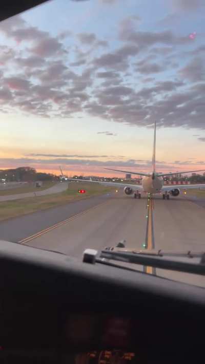 Esperando despegar en Aeroparque