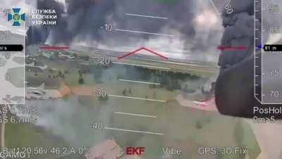 New video from Ukrainian SBU operation 