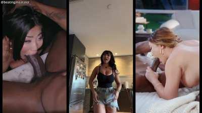 Stroking to thicc asian girls + BBC all day