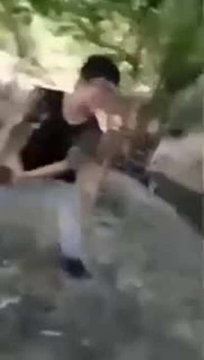 Bomb throwing competition