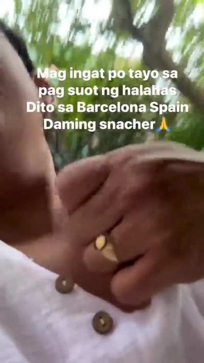 De paseo por Barcelona.