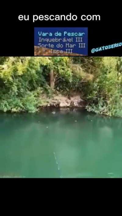 Vara de pesca encantada