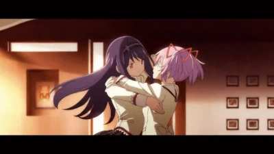 MadoHomu 🩷🖤 in the new trailer [Puella Magi Madoka Magica the Movie -Walpurgisnacht Rising- l]