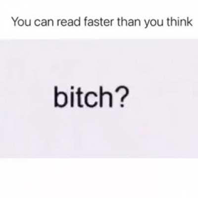 How fast can you read?