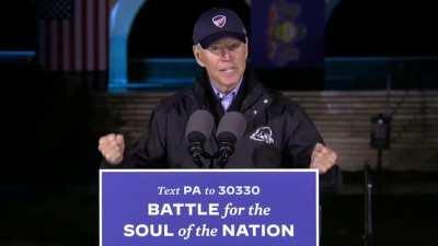 Just wanted to drop this gem here. This speech changed my whole life, and I'll never be the same. Biden delivers powerful coherent speech with plans to totally transform America. It is clear he's fighting hard for the American people. Show some respecK an