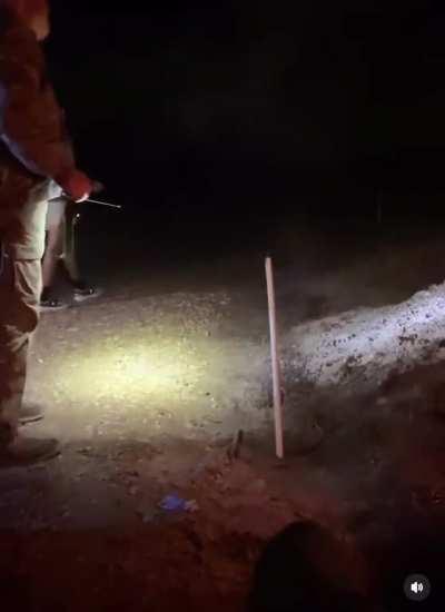 Dummy seeking missile gets a direct hit