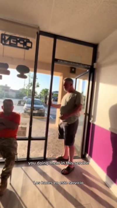 Unknown man in Lake Forest CA freaks out on people minding their own business. Who is he?