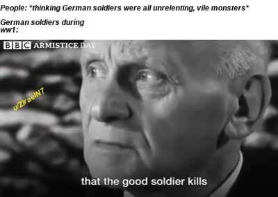 This WWI veteran sharing his war memories.