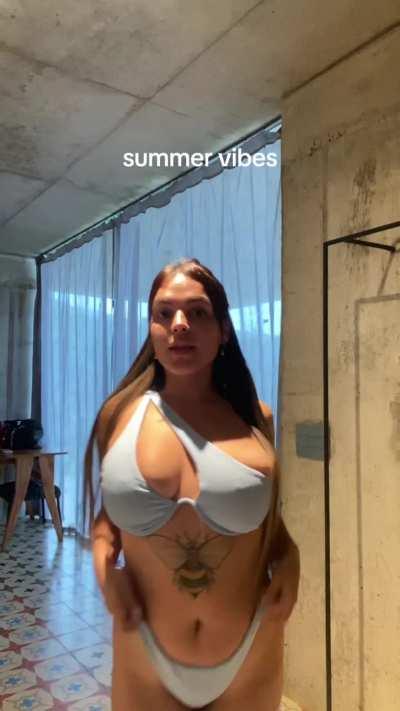 Would it be okay if I put your cock between them?