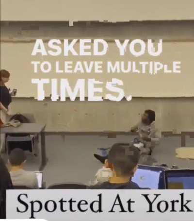 The teacher handled it well