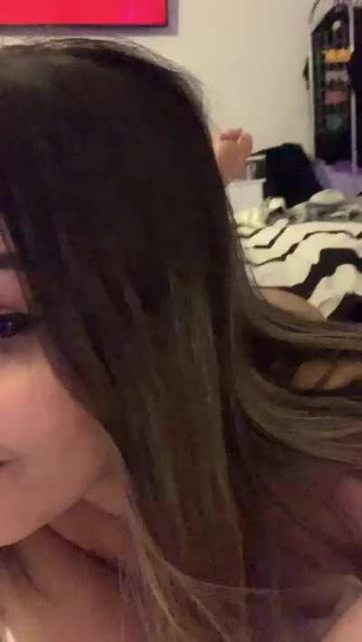 How do you feel about playing with my ass? 🍑🍓How do you like my tight holes and red buns?