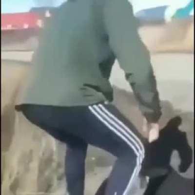 its the ones you don't see coming that cause the most damage. I hope that dickhead had consequences for that.