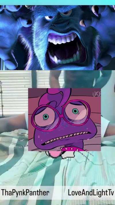 Sully does something disturbing to Randall in this deleted scene from Monsters Inc.