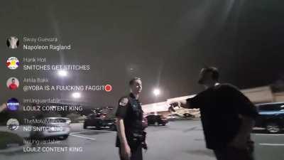 Cop gives racist streamer a high five after he says the n-word