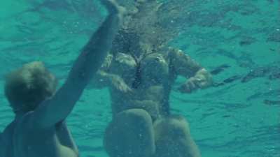 Anna Galiena & Gabriel Garko - Senso '45 (IT2002) (2/2) - underwater