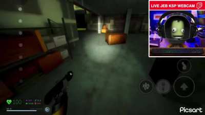 Jeb does a livestream