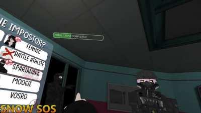 The Highest IQ Play EVER (VR Among Us)