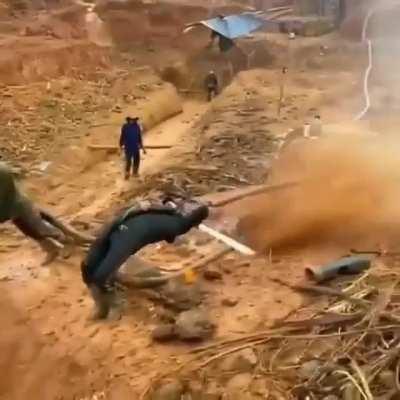 Just a normal day at work