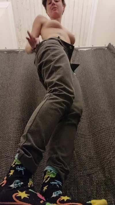 Love to play before I hop in the shower