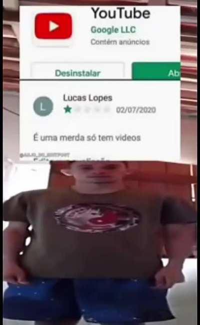 ele tem um ponto.