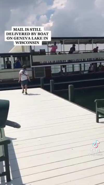 Mail Boat Jumpers gotta be fast or they will end up swimming