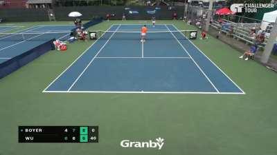 Is this the longest racket throw in tennis history?