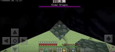 Trump and Biden fight the Ender Dragon 😂