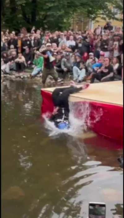 Skater breaks both legs in failed jump