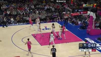 [Highlight] Wizards attacking Jokic on defense