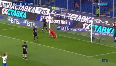 Alexander Ovechkin scores for Dynamo Moscow
