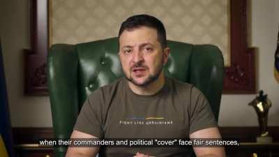 President Zelensky's Latest Address. 17/11/22. Duration 6m15. English Subtitles.