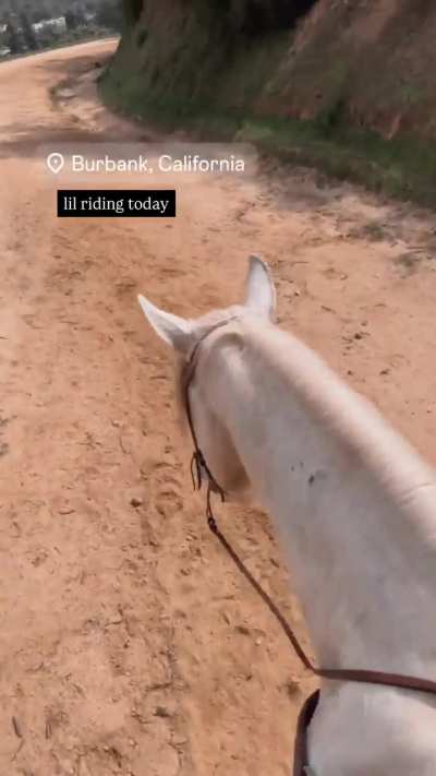 Giddy Up via IG Story 3/31/25